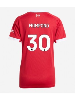 Liverpool Jeremie Frimpong #30 Replika Hemmakläder Dam 2025-26 Kortärmad